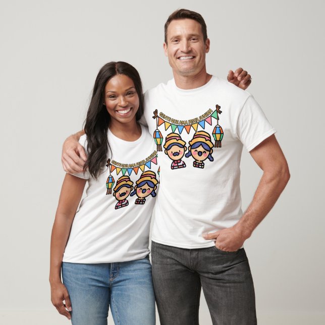 Festa Junina Bauern T-Shirt (Unisex)