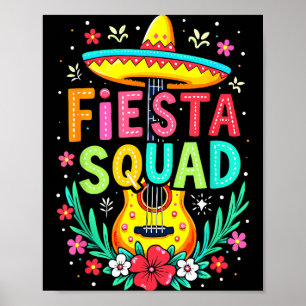 Festa-Squad passendes Cinco-de-Mayo-mexikanische P Poster