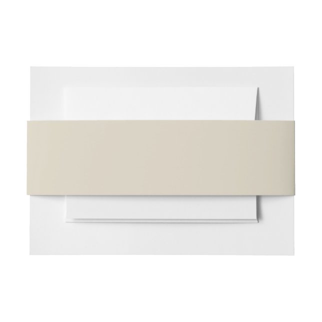 Festbein-Beige Einladungsbanderole (Vorderseite Beispiel)