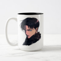 Feste Anime-Kapitän Charakter Keramik-Tasse