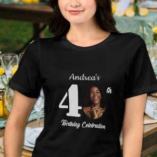 Feste Geburtstagsfeier mit 40 Gästen auf Foto Tri-Blend Shirt