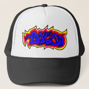 Feste Graffiti Truckerkappe