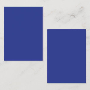 Feste Minimal-Hochzeitseinladung in Tiefblau Platzkarte