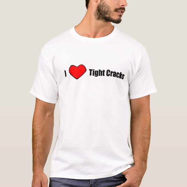 Feste Sprünge I <3 T-Shirt (Vorderseite)