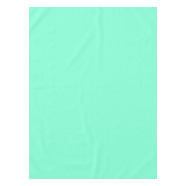 Fester Aquamarine Tischdecke (Vorderseite)