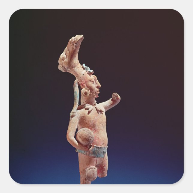 Fester Ballplayer, Isle of Jaina, c.600 Quadratischer Aufkleber (Vorderseite)