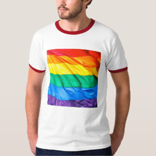 Fester Stolz - Gay Pride-Flaggen-Nahaufnahme T-Shirt