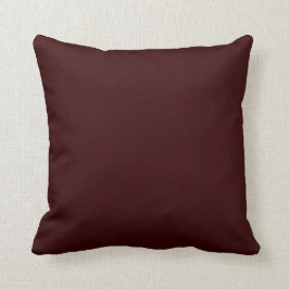 Fester tiefer reicher Brown-Pop der Farbe Kissen
