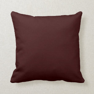 Fester tiefer reicher Brown-Pop der Farbe Kissen