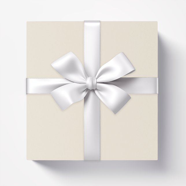 Festes Elfenbein Geschenkpapier (Von Creator hochgeladen)