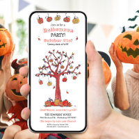 Festes Fall Tree Halloween-Party