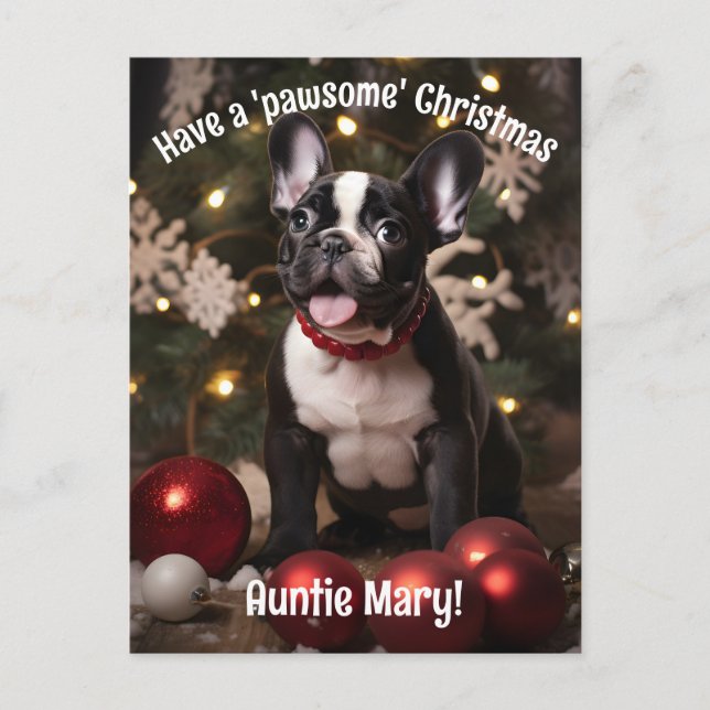 Festes Fury Duo Postkarte (Vorderseite)