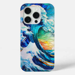 Festes Glas Die große Welle vor Kanagawa Case-Mate iPhone Hülle