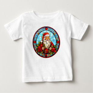 Festes Glas Weihnachtsschmuck-67672 Baby T-shirt