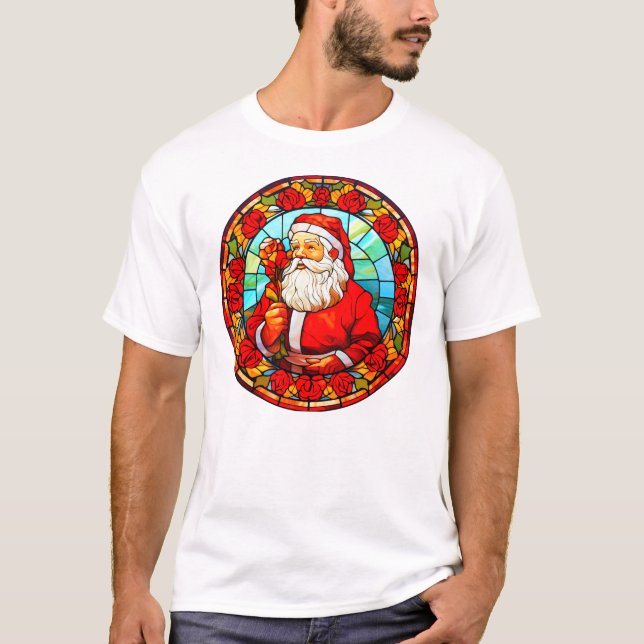 Festes Glas Weihnachtsschmuck-67680 T-Shirt (Vorderseite)
