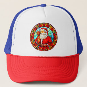 Festes Glas Weihnachtsschmuck-67680 Truckerkappe