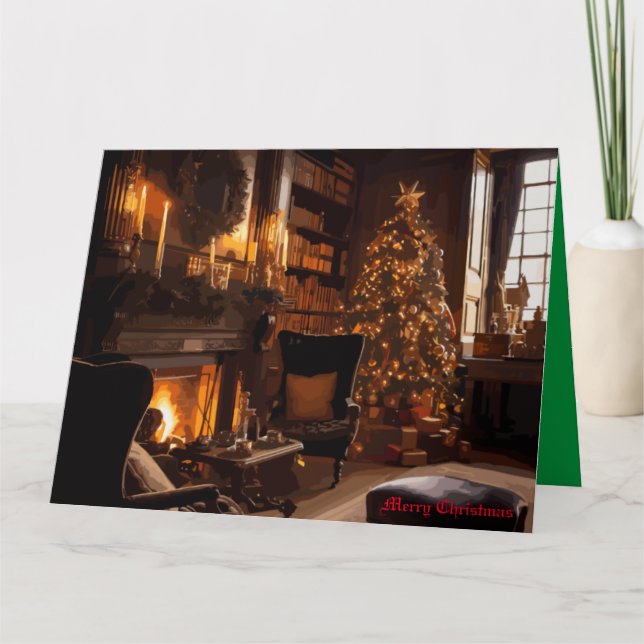 festes Glühen Karte (Vorderseite)