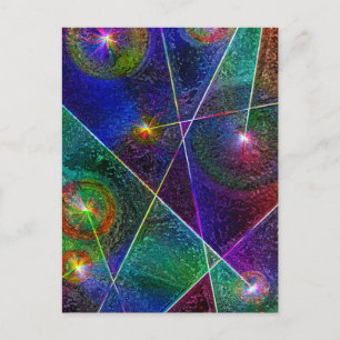 festes Glühen Postkarte