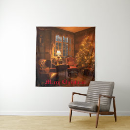 festes Glühen Wandteppich