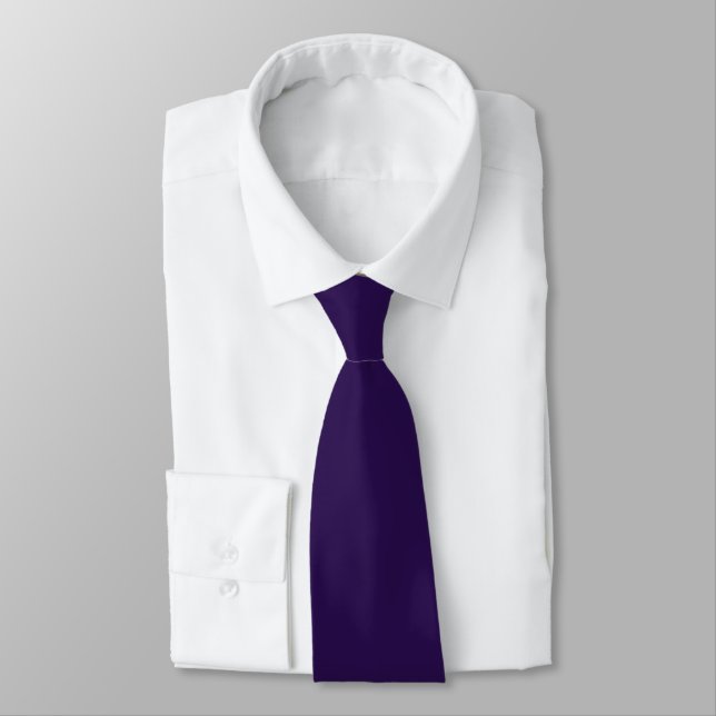 Festes Lila, Plum/DIY Farbe Krawatte (Gebunden)