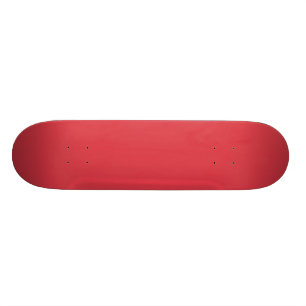 Festes Mohnblumen-Rot Skateboard