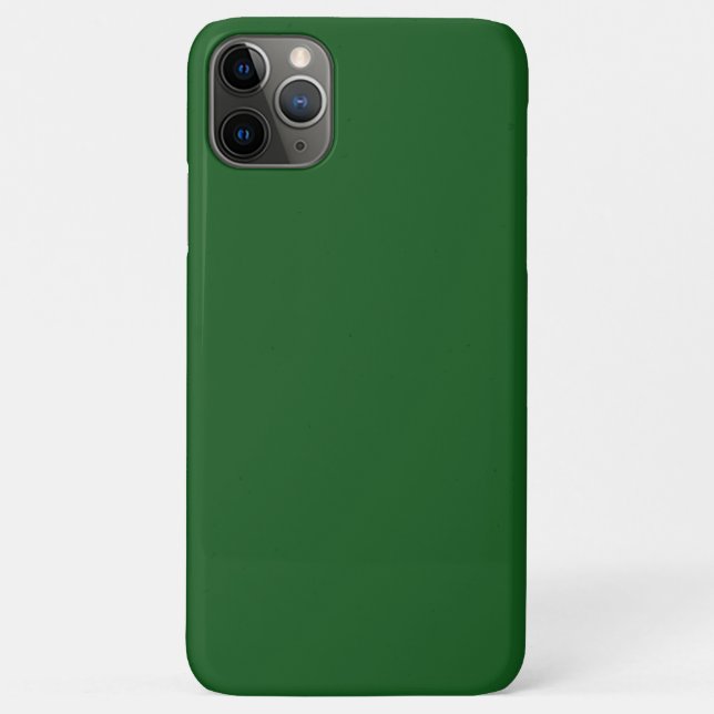 Festes Nadelgrün Case-Mate iPhone Hülle (Rückseite)