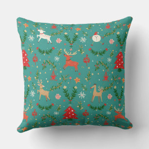 Festes Reindeer Wonderland Kissen