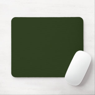 Festes Waldgrün Mousepad