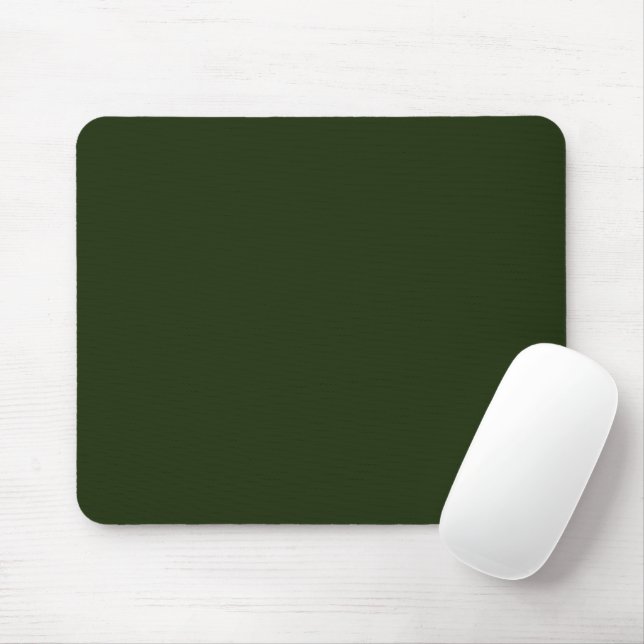 Festes Waldgrün Mousepad (Mit Mouse)