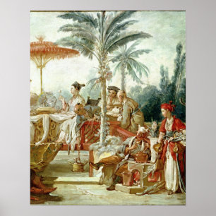 Festessen des chinesischen Kaisers Poster