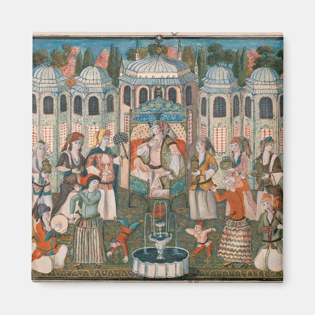 Festessen für die Valide Sultana Magnet (Vorne)