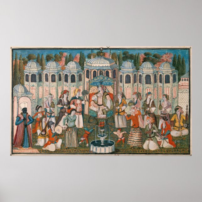 Festessen für die Valide Sultana Poster (Vorne)