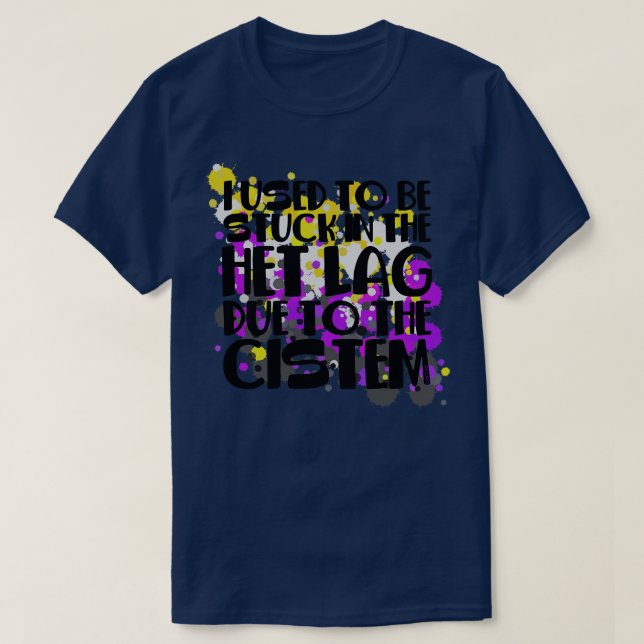 festgefahren in Het Lag T-Shirt (Design vorne)