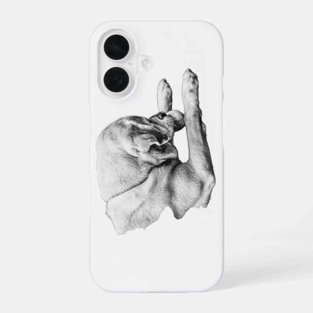 Festgehalten iPhone 16 Hülle (Rückseite)