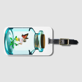 Festgehaltener Gepäckträger Gepäckanhänger