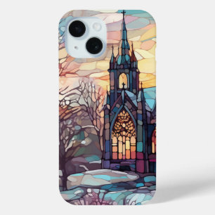 Festgehaltenes Glas Kirche iPhone 15 Selten Fall Case-Mate iPhone Hülle