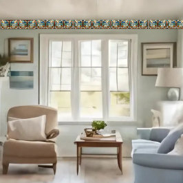 Festgehaltenes Glas Seashell an der Meeresschale u Tapete