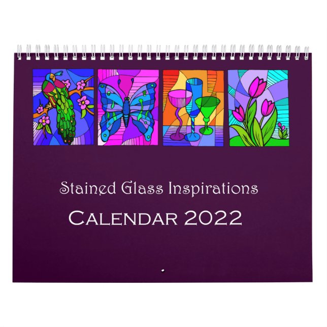 Festgelegte Glas-Inspirationen 2022-Kalender Kalender (Titelbild)