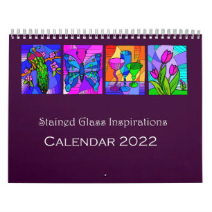Festgelegte Glas-Inspirationen 2022-Kalender Kalender