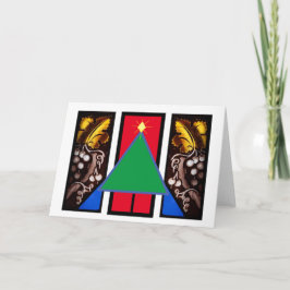 Festgelegte Glasfenster von Bruce Tunis Karte