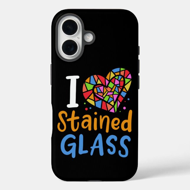Festgelegter Glaskünstler Case-Mate iPhone Hülle (Rückseite)