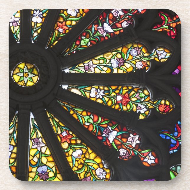 Festgelegtes Glas, Detail 2 Untersetzer (Vorderseite)