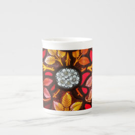 Festgelegtes Glasfenster Nr. 1 Knochenstelle China Prozellantasse