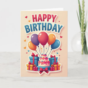 Festgeschenk Geburtstagskarte Karte