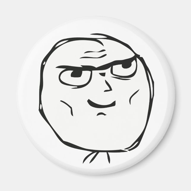 Festgestellter Typ Meme - Magnet (Vorne)