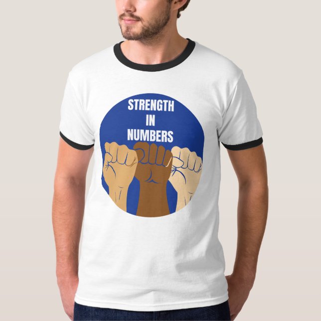 Festigkeit in Zahlen T-Shirt (Vorderseite)