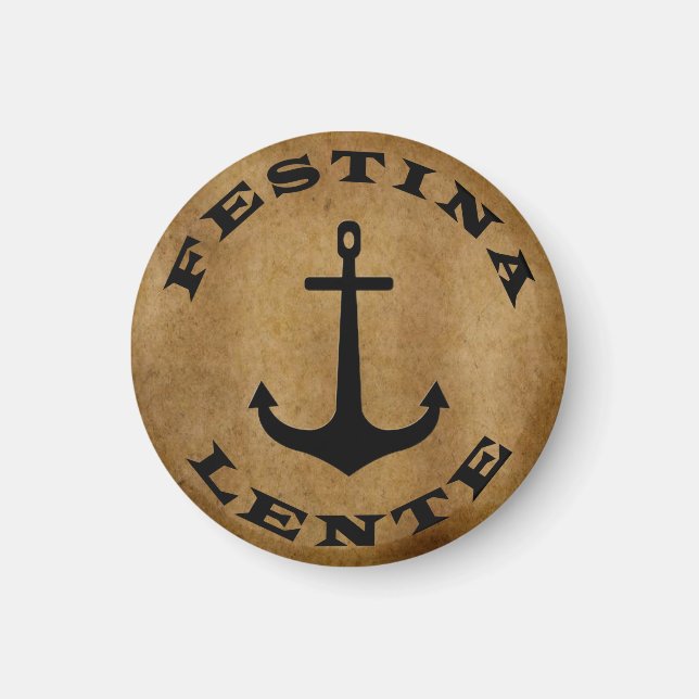 Festina lente magnet (Vorne)