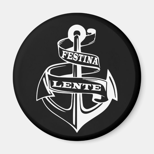 Festina lente magnet (Vorne)