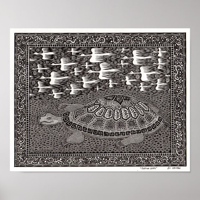 Festina Lente Poster (Vorne)