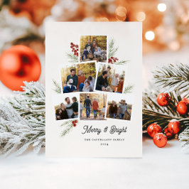 Festitive Foliage Foto Treppenkarte Feiertagskarte